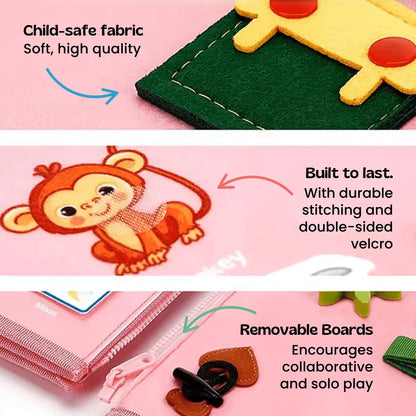 ORLO™ Montessori Busy Board