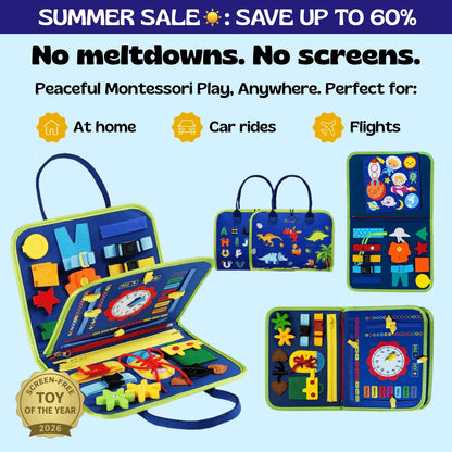 ORLO™ Montessori Busy Board