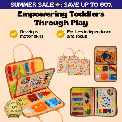 ORLO™ Montessori Busy Board