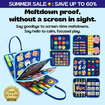 ORLO™ Montessori Busy Board