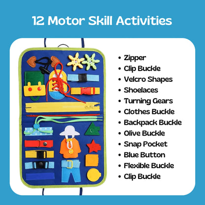 ORLO™ Montessori Busy Board